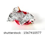 Candy Red Wrapper Empty And...