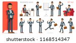 set version  1 of businessman... | Shutterstock .eps vector #1168514347