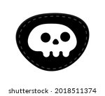 Pirate Eye Patch Icon Sign Flat ...