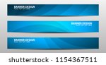 banners with geometric... | Shutterstock .eps vector #1154367511