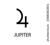 jupiter. planet symbol. vector... | Shutterstock .eps vector #2088082801