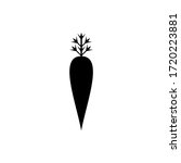 carrot icon. vector carrot sign | Shutterstock .eps vector #1720223881
