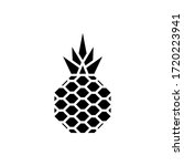 pineapple icon. vector fruit... | Shutterstock .eps vector #1720223941