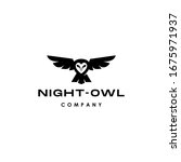 Barn Owl Logo Icon Vector...