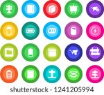 round color solid flat icon set ... | Shutterstock .eps vector #1241205994