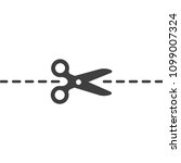 Scissors Icon For Cut Marks...
