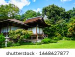 Small photo of Okochi Sanso Mountain Villa located in Arashiyama area of Kyoto near the entrance to the famous bamboo forest