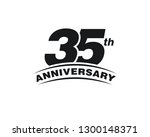 35th years anniversary... | Shutterstock .eps vector #1300148371