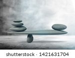 Zen Stone Balance Concept ...