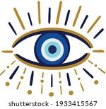 evil eye vector   symbol of... | Shutterstock .eps vector #1933415567