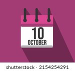 vector illustration of calendar ... | Shutterstock .eps vector #2154254291