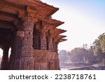 Small photo of The Sun Temple of Modhera is a Hindu temple dedicated to the solar deity Surya located at Modhera village of Mehsana district, Gujarat, India