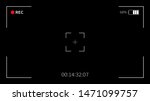 camera viewfinder. recording.... | Shutterstock .eps vector #1471099757