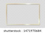 gold shiny glowing frame with... | Shutterstock .eps vector #1471970684