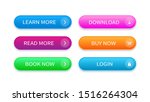 set of modern buttons for... | Shutterstock .eps vector #1516264304