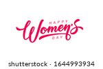 women's day hand drawn... | Shutterstock .eps vector #1644993934