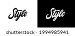 word style  hand lettering... | Shutterstock .eps vector #1994985941