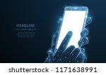 mobile phone. abstract... | Shutterstock .eps vector #1171638991