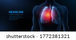 lung disease in human body.... | Shutterstock .eps vector #1772381321
