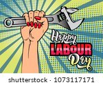 Happy Labour Day Lettering....