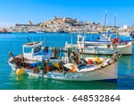 Fishing Boats In Ibiza  Eivissa ...
