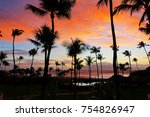 Sunset In Maui  Hawaii