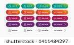 register buttons set   register ... | Shutterstock .eps vector #1411484297