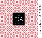 tea packaging. swatch seamless... | Shutterstock .eps vector #522133237