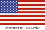 american flag background | Shutterstock . vector #14993980