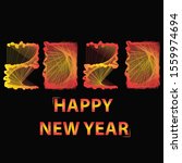 new year design of 2020 | Shutterstock . vector #1559974694