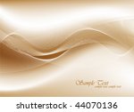 elegant wave design template | Shutterstock .eps vector #44070136