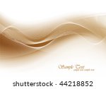 pastel toned soft waves  ... | Shutterstock .eps vector #44218852