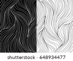 Black And White Wave Patterns....