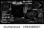 abstract digital technology ui  ... | Shutterstock .eps vector #1983388007