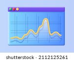 business graph and chart. the... | Shutterstock .eps vector #2112125261
