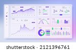 finance app dashboard ui... | Shutterstock .eps vector #2121396761