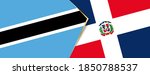 botswana and dominican republic ... | Shutterstock .eps vector #1850788537