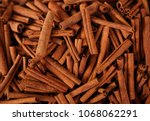 Cinnamon Sticks In A Bazaar
