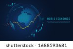 world economic financial in... | Shutterstock .eps vector #1688593681