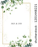 herbal minimalistic vector... | Shutterstock .eps vector #1201448221