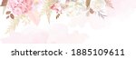 luxurious beige trendy vector... | Shutterstock .eps vector #1885109611