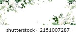 classic white peony  hydrangea  ... | Shutterstock .eps vector #2151007287
