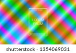 minimal colorful with convex... | Shutterstock .eps vector #1354069031