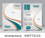 abstract flyer design... | Shutterstock .eps vector #450772114