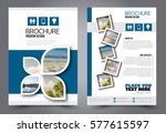 flyer design. business brochure ... | Shutterstock .eps vector #577615597