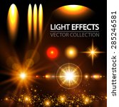 Light Effect Set. Spotlights ...
