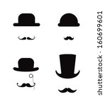 Moustaches And  Hats  Gentleman ...