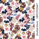 seamless flower pattern  floral ... | Shutterstock .eps vector #1801932667