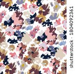 seamless flowers pattern ... | Shutterstock . vector #1804092361