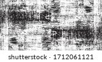 rough black and white texture... | Shutterstock .eps vector #1712061121